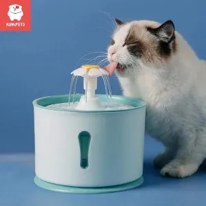 2.4L Cat Water Fountain: LED plus Activated Carbon