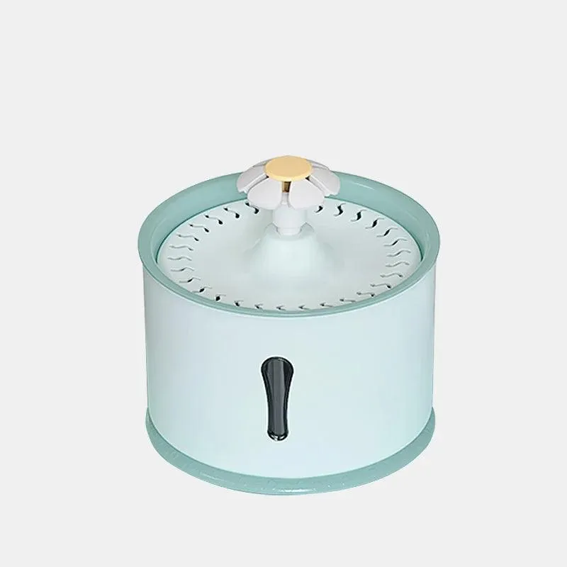 2.4L Cat Water Fountain: LED plus Activated Carbon