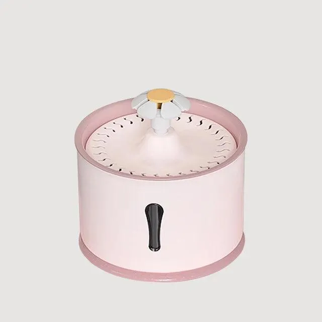 2.4L Cat Water Fountain: LED plus Activated Carbon
