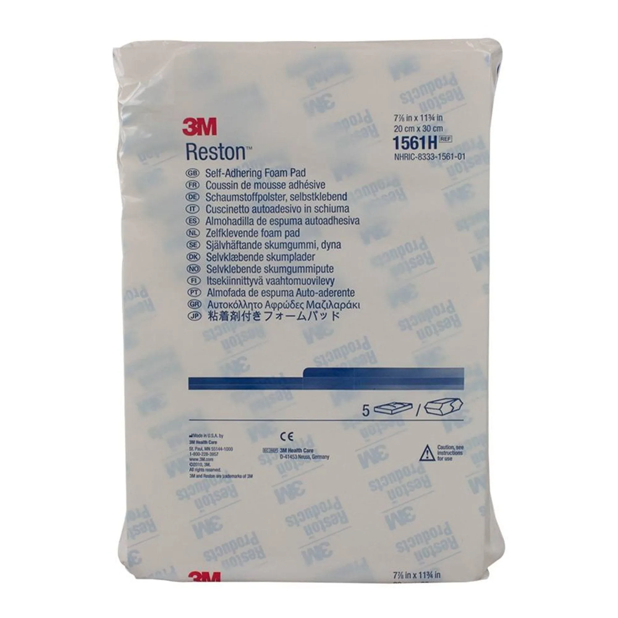 3M™ Reston™ Cast Padding, 7-7/8 x 11¾ Inch, 1 Pack of 5