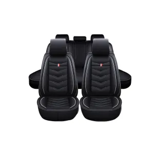 5 Universal Fit Leather Car Waterproof Seat Protectors Covers 68253-12