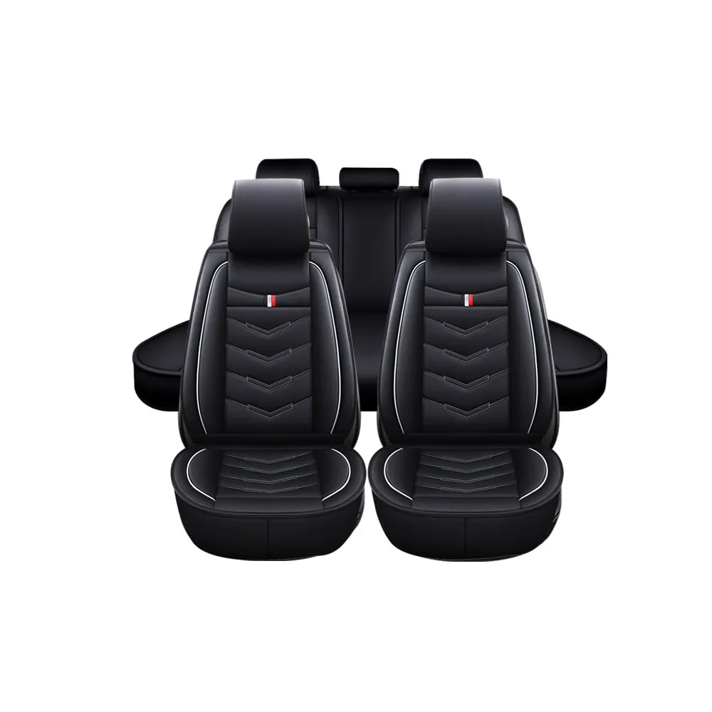 5 Universal Fit Leather Car Waterproof Seat Protectors Covers 68253-12