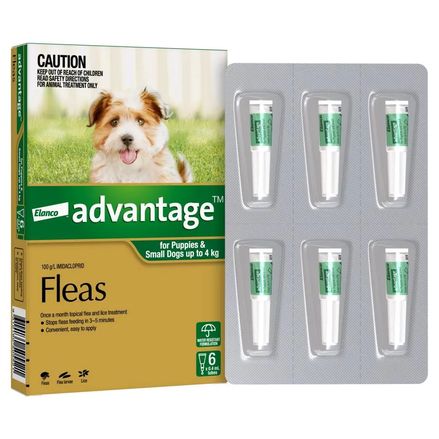 Advantage Dog Small Green