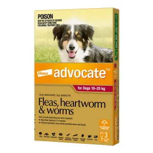 Advocate Flea, Heartworm & Worms for Large Dogs 10-25kg