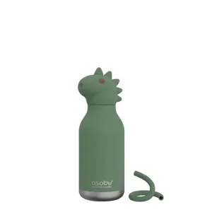 Asobu Bestie Dinosaur Twin Wall Insulated Bottle 460ml Green