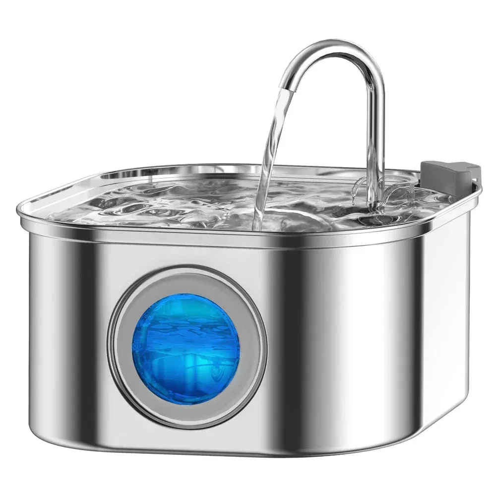 Autofeder 3.2L Automatic Pet Water Dispenser with Smart Induction and Stainless Steel Bowl
