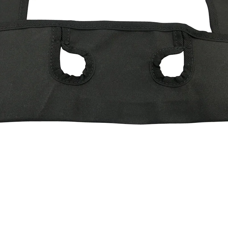 Black Duck Canvas Black Seat Covers Caterpillar Cat Excavators