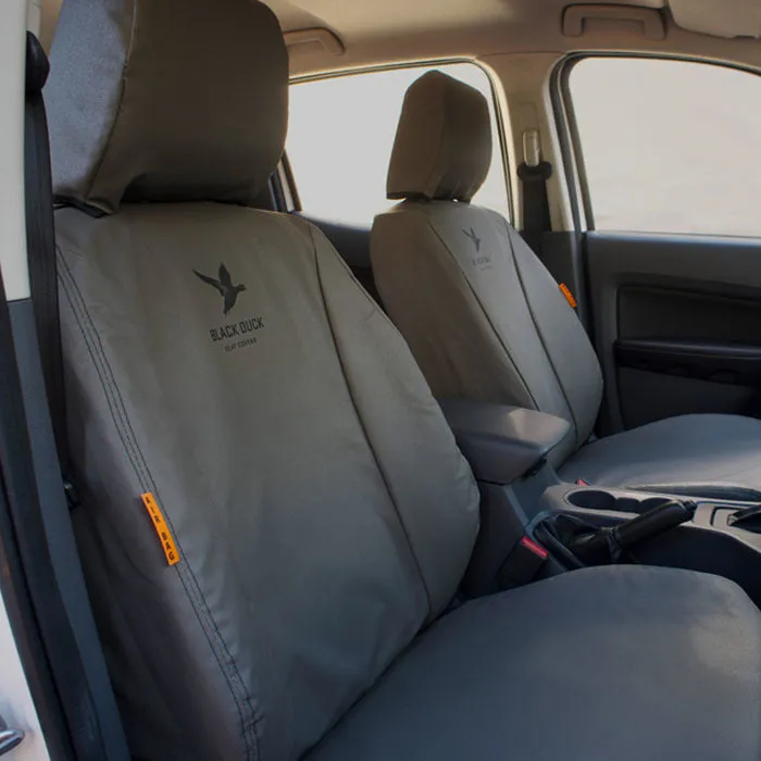 Black Duck Canvas Seat Covers Agco Gleaner Headers Grey