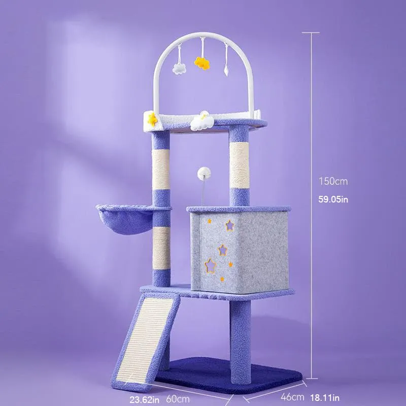 Cat Climbing Frame Cat Litter Cat Scratcher Integrated Cat Tree