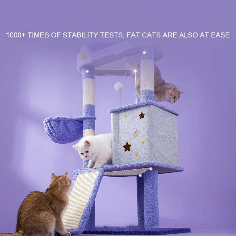 Cat Climbing Frame Cat Litter Cat Scratcher Integrated Cat Tree