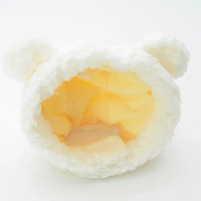 Cutest Teddy Bear Pet Trapper Hat with Velcro Closure