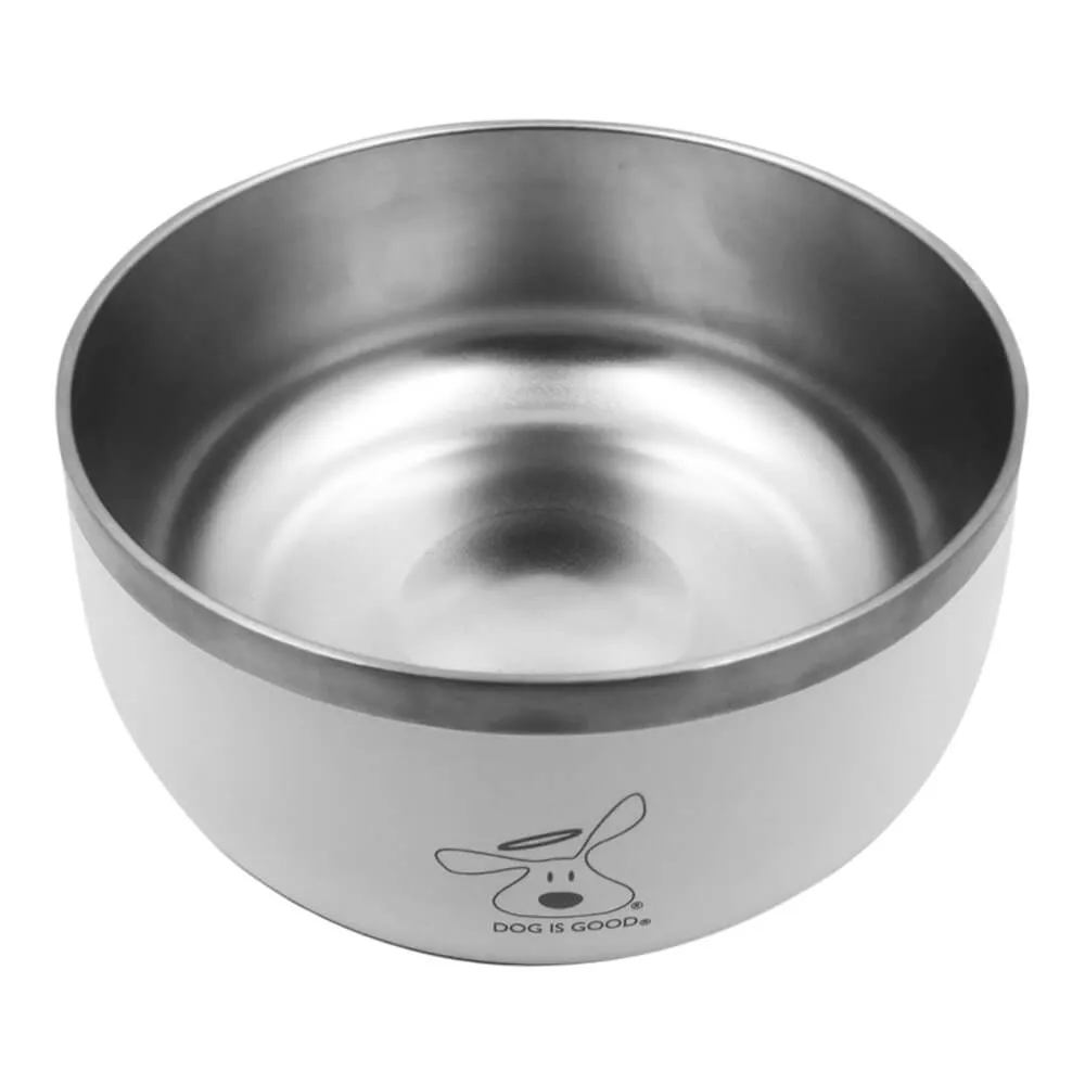 Dog is Good Stainless Steel Dog Bowl