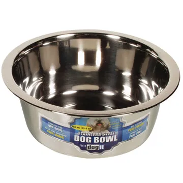 Dogit Stainless Steel Dog Bowl, Medium - 750ml (25 fl oz)