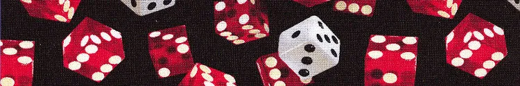 Elmo's Closet Dice Dog Collar