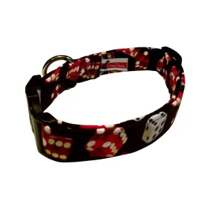 Elmo's Closet Dice Dog Collar