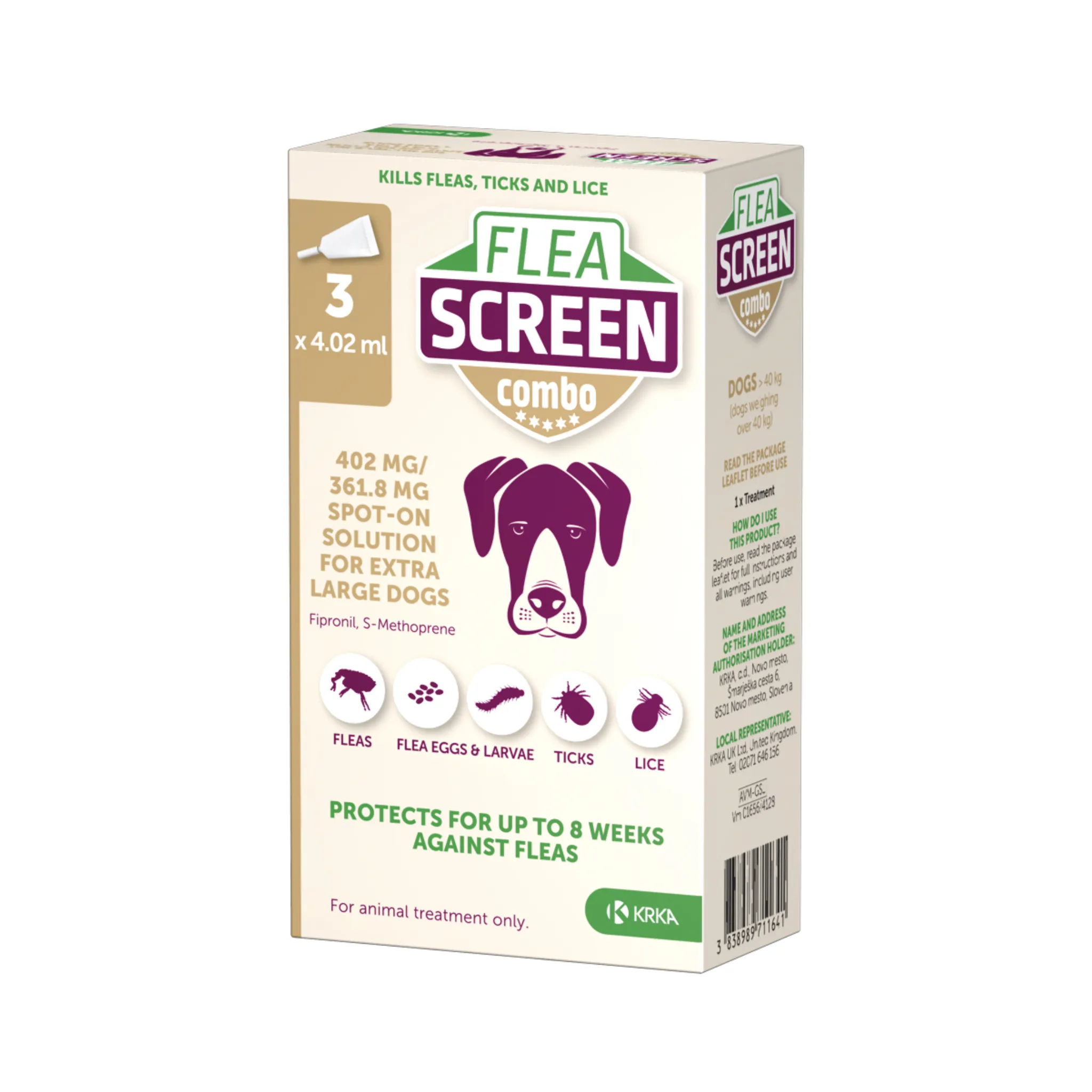 Flea Screen Combo - Extra Large Dogs