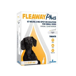 Fleaway Plus Flea Treatment - Small Dogs