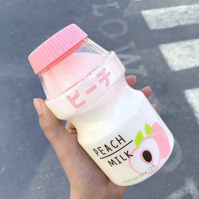 Fruit Plastic Water Bottle BPA Free Portable Leak Proof Travel Drinking Bottle for Kids