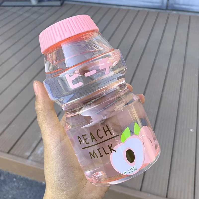 Fruit Plastic Water Bottle BPA Free Portable Leak Proof Travel Drinking Bottle for Kids