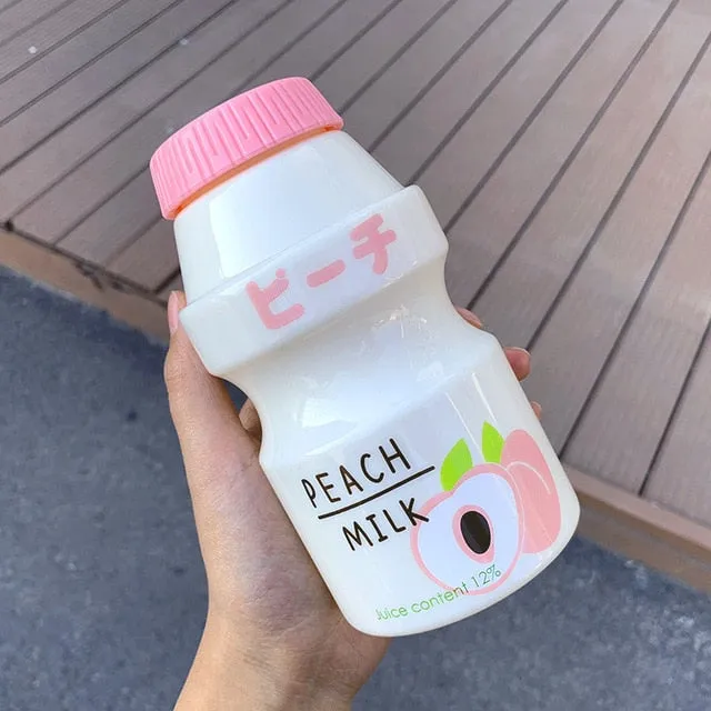 Fruit Plastic Water Bottle BPA Free Portable Leak Proof Travel Drinking Bottle for Kids