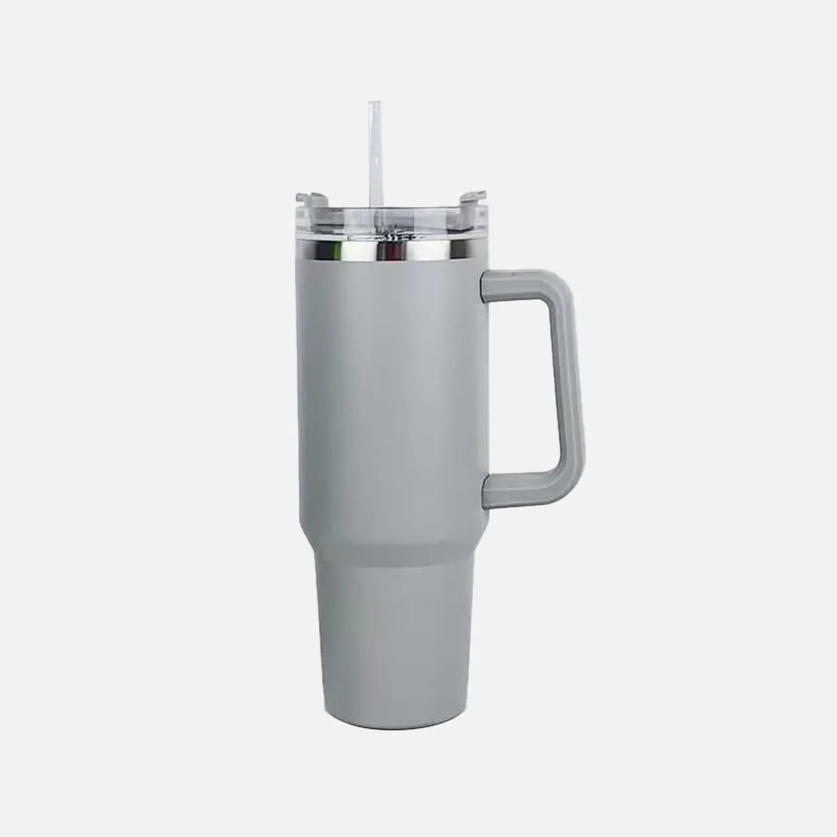 Funki Buys | Cups | Stainless Steel Tumbler with Handle and Straw 40oz