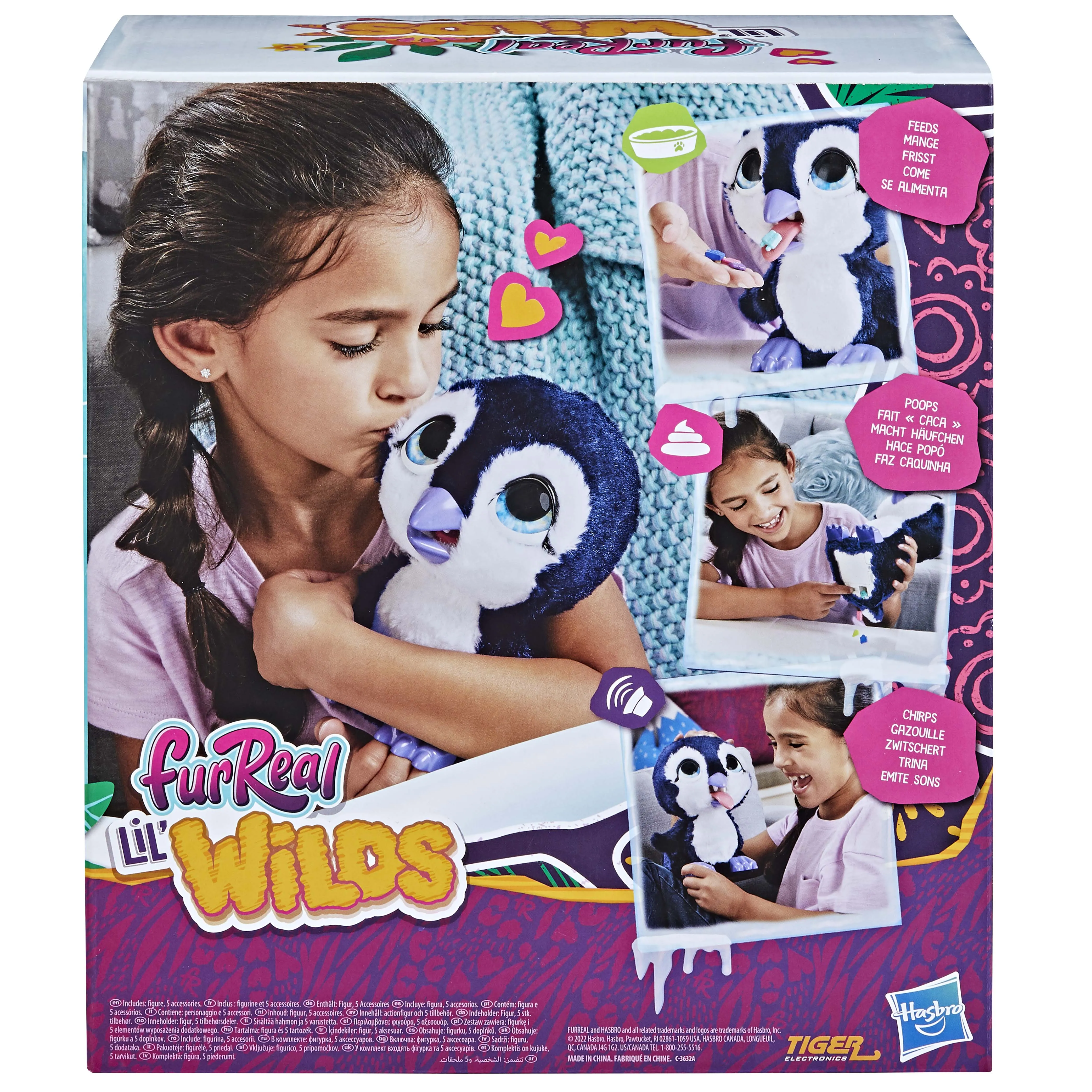 Furreal Friends Lil' Wilds Posey The Penguin