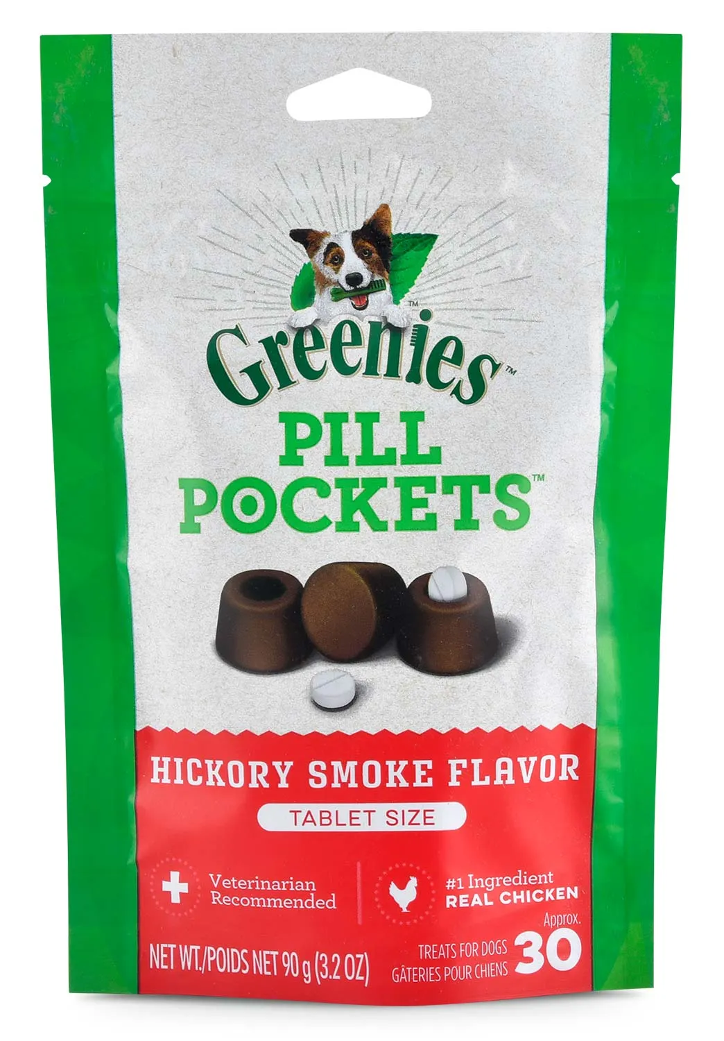 Greenies Pill Pockets for Tablets, 30 Count