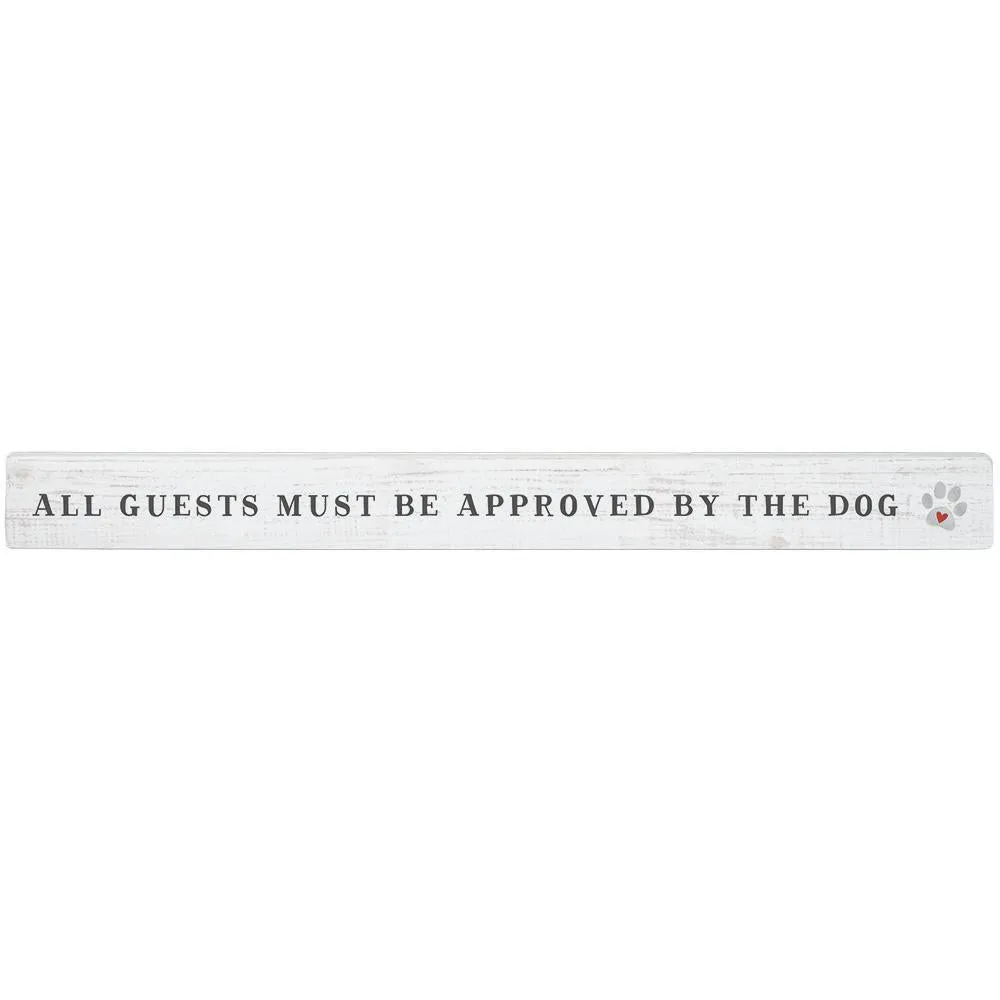Guest Approved Long Sign