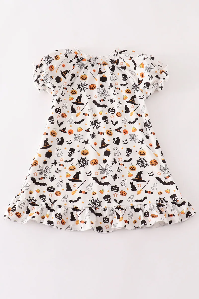 Halloween mom&me pajama gown