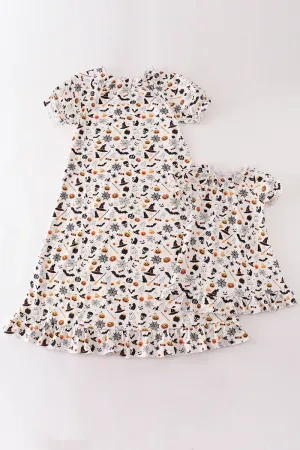 Halloween mom&me pajama gown
