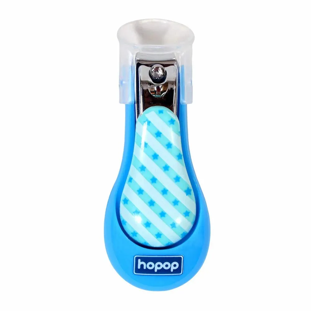 HOPOP Safety Nail Clipper With Skin Guard For Babies - Green 0m 