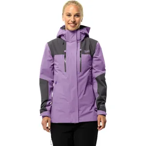 Jack Wolfskin Womens Jasper 2L Waterproof Walking Jacket - Velvet
