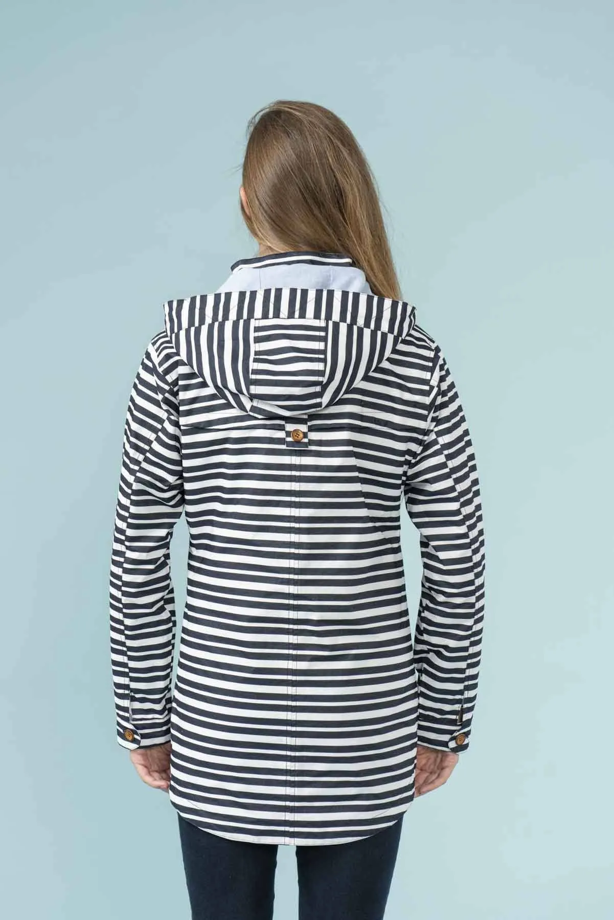 Lighthouse Tori Jacket -NAVY STRIPE