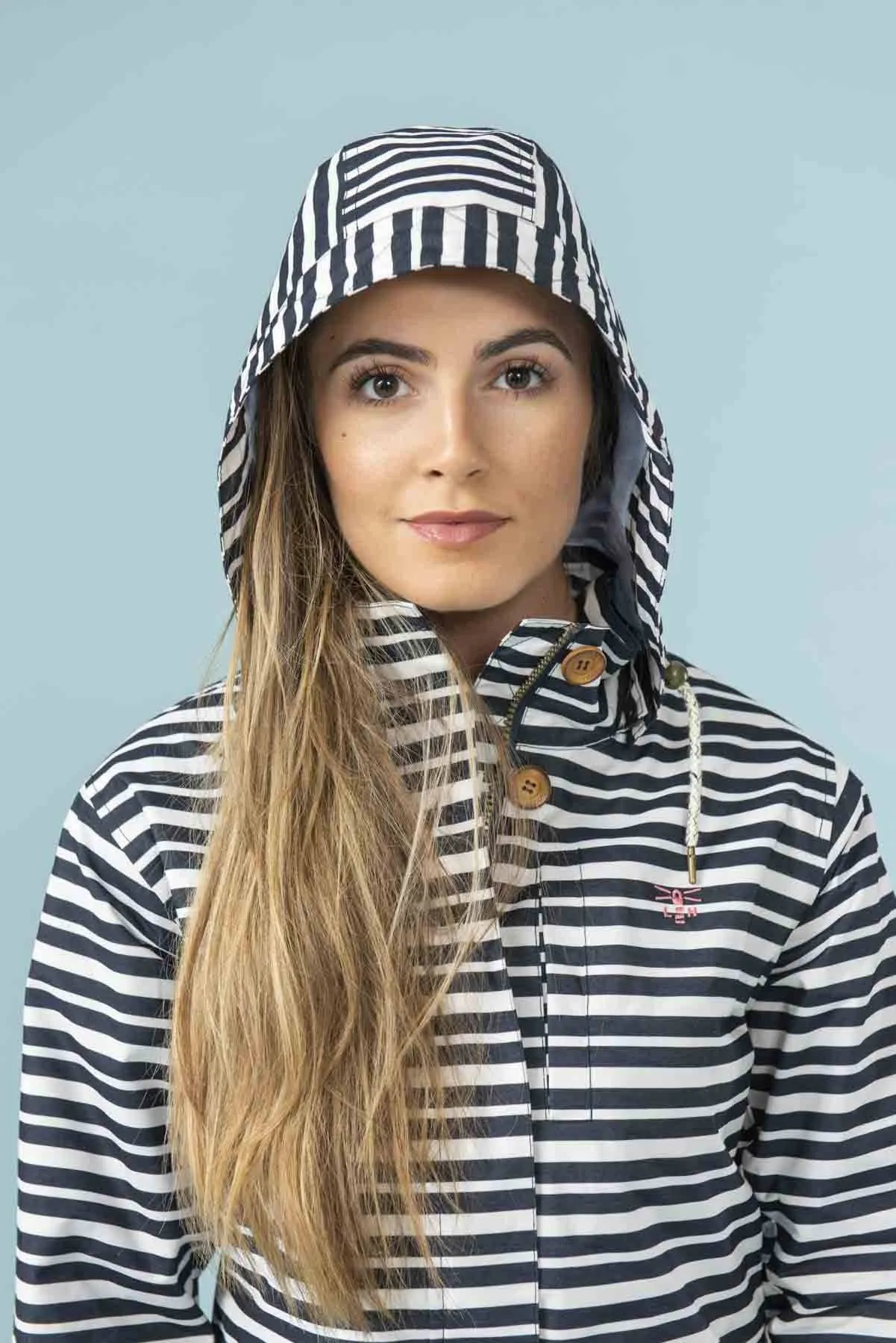Lighthouse Tori Jacket -NAVY STRIPE