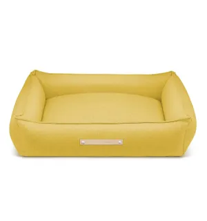 MØVIK Luxury High Side Dog Bed by Labbvenn in Honey