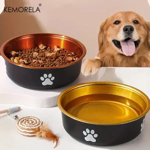 Non-Slip Stainless Steel Dog Bowls for All Sizes