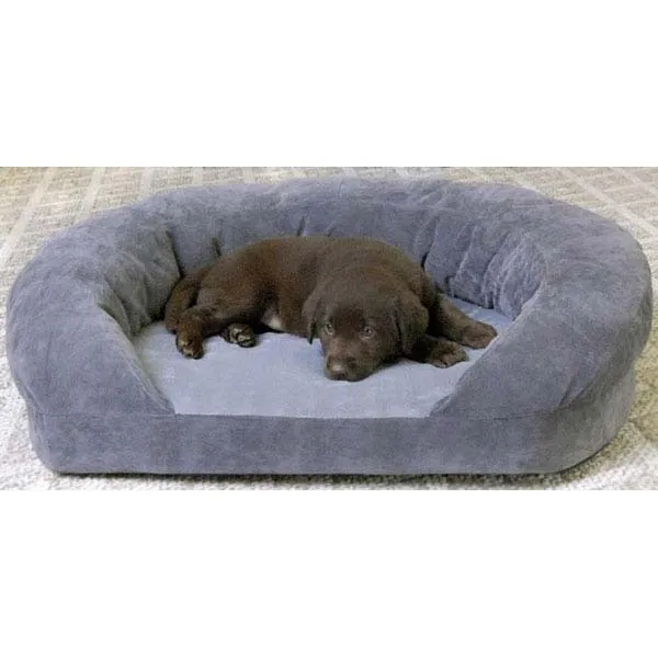 Orthopedic Dog Couch Bed - K&H Pet Products Ortho Bolster Sleeper Pet Bed