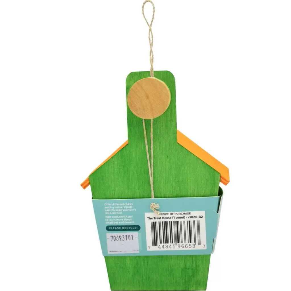 Oxbow Animal Health Enriched Life The Treat House Small Animal Chew Toy