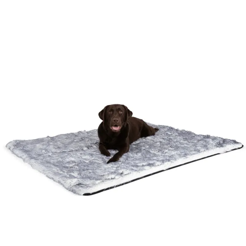 Paw Brands, PupProtector™ Luxe Waterproof Faux Fur Blanket, Ultra Soft Chinchilla