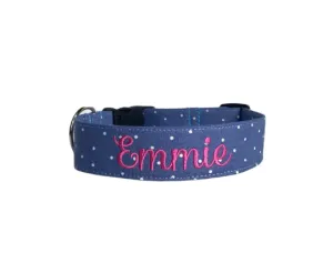 Personalized Dog Collar | Chambray Dog Collar | Duke & Fox®
