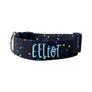 Personalized Dog Collar | Confetti Dog Collar | Duke and Fox®