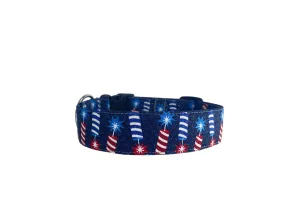 Personalized Dog Collar | Firecracker Dog Collar | Duke & Fox®