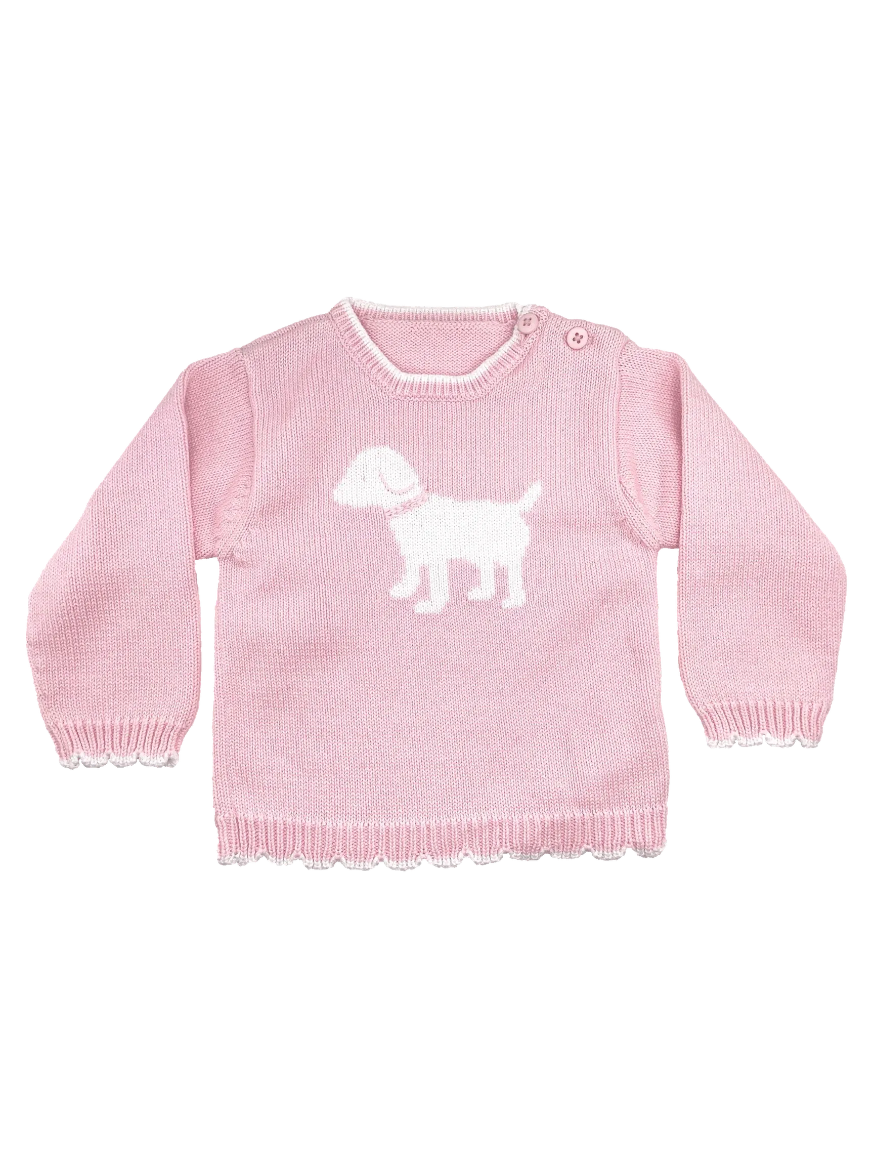 Puppy Knit Sweater