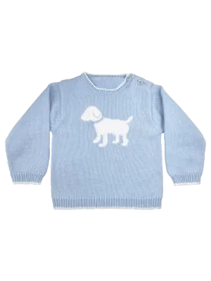 Puppy Knit Sweater