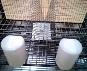 RABBIT CAGE 2 COMPARTMENT