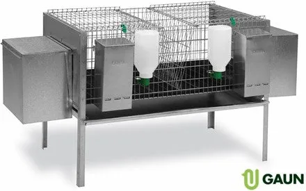 RABBIT CAGE 2 COMPARTMENT