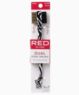 Red By Kiss  Dual Edge Brush Zebra HH09