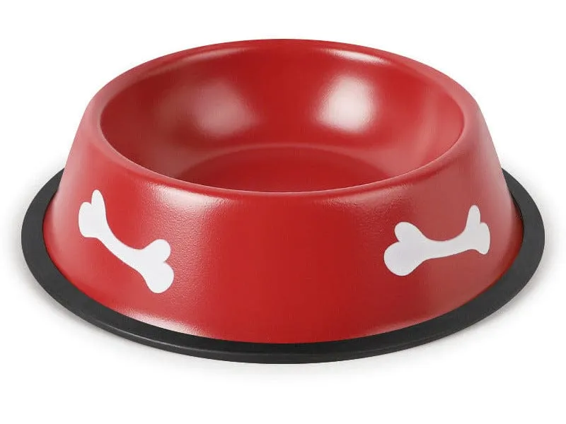 Stainless Steel Paint Dog Bowl
