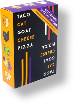 Taco Cat Goat Cheese Pizza (The Halloween Edition)