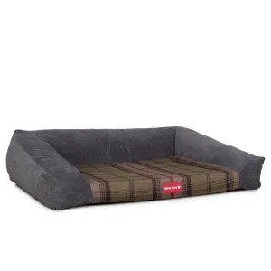 The Sofa - Orthopedic Memory Foam Sofa Dog Bed - Tartan Hunter